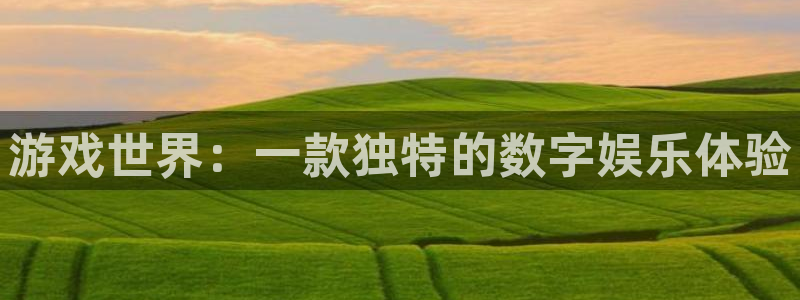 亿万28lvnces官网：游戏世界：一款独特的数字娱乐体验