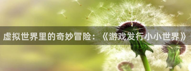 亿万28品牌策划团队介绍：虚拟世界里的奇妙冒险：《游戏发行小小世界》